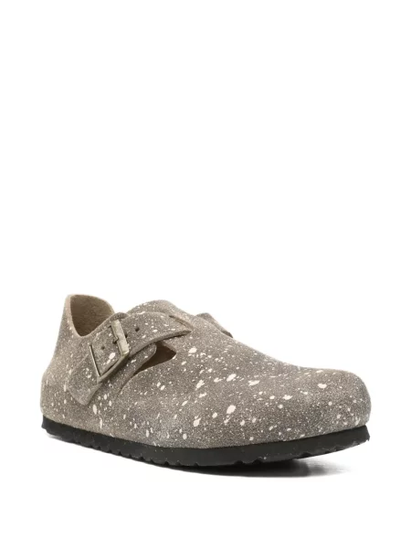 Δερμάτινος μπαλαρίνες Birkenstock 1774 με σχέδιο γκρι
