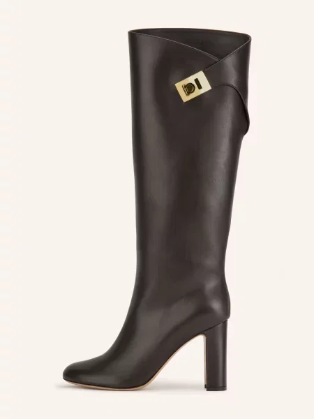 Ferragamo Kozaki Enni braun