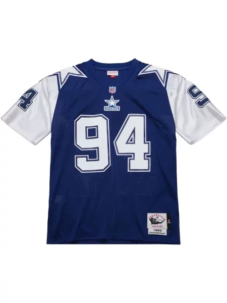 Cămașă Mitchell & Ness din jerseu albastru