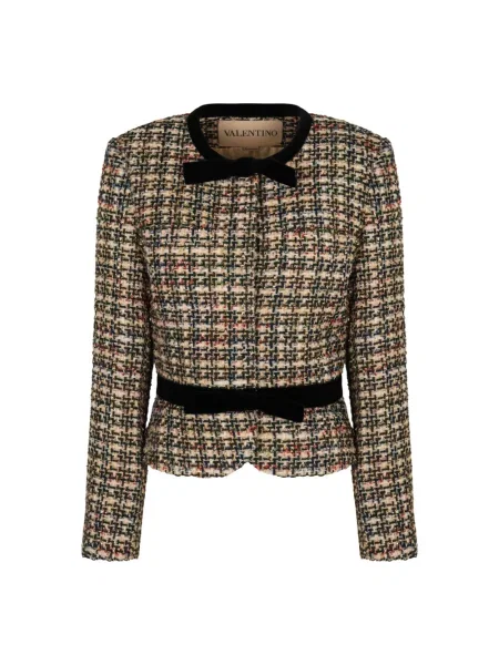 Wielobarwność marynarka Valentino wełniana