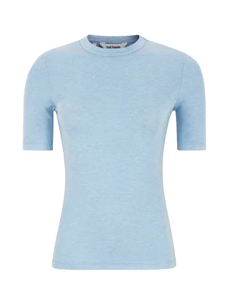 Soft Rebels Tricou SRRoman deschis albastru