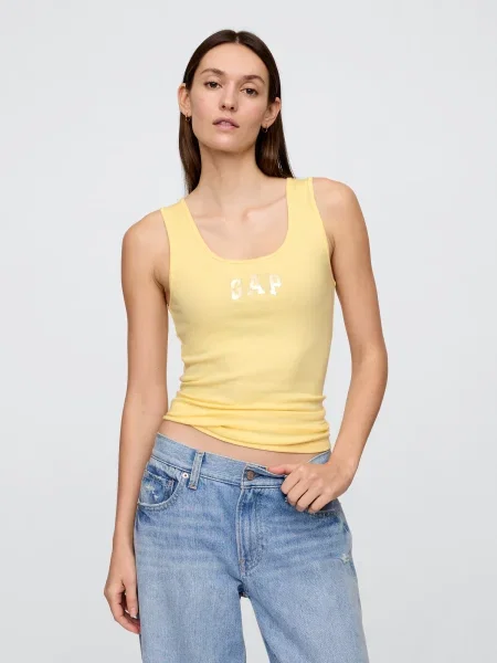 Tricou Gap cu nervuri cu autograf
