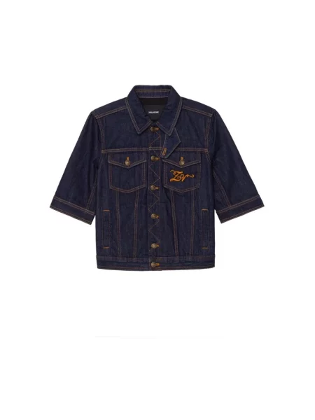 Kurtka jeansowa Zadig & Voltaire niebieska