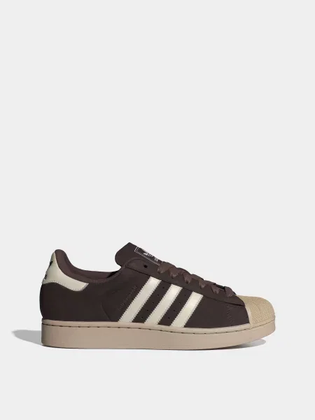 Жіночі Кеди низькі adidas SUPERSTAR II шкіра/гума коричневий