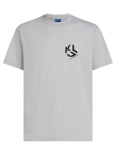 KARL LAGERFELD JEANS Majica siva črna