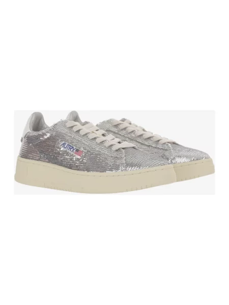 Sneakersy Autry skórzane szare