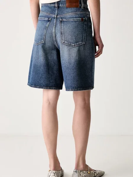 Weekend Max Mara szorty jeansowe WKDDONNOLA niebieskie