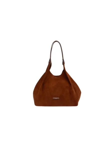 Shopperka Gianni Chiarini skórzana brązowa