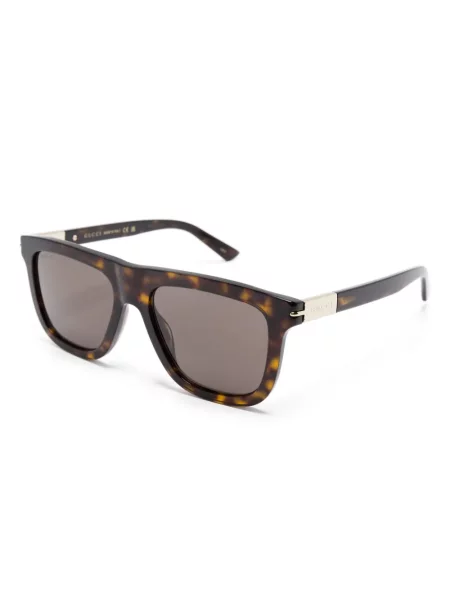 Saulės akiniai Gucci Eyewear ruda