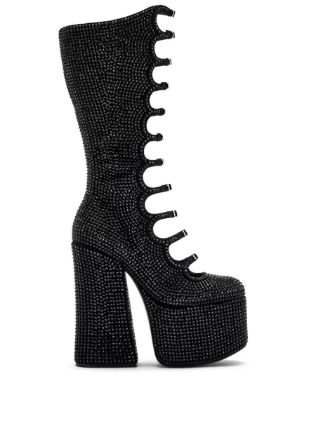 Stras botine Marc Jacobs negru