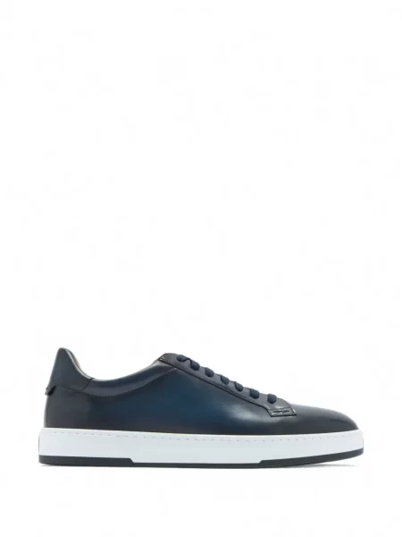 Sneakerși Magnanni din piele albastru