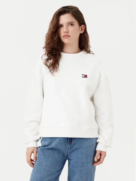 Суитчър Tommy Jeans бяло