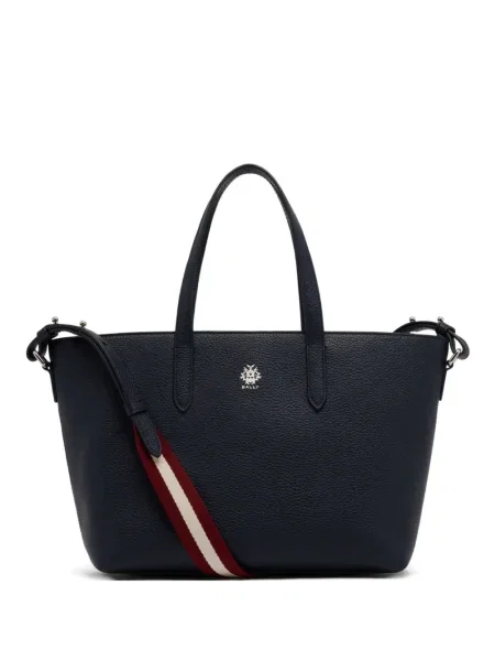 Geanta de piele Bally din piele negru