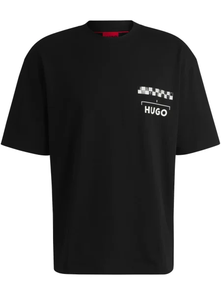 Tricou Hugo cu imagine negru
