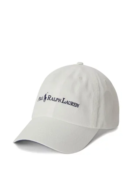 Șapcă Polo Ralph Lauren cu autograf alb