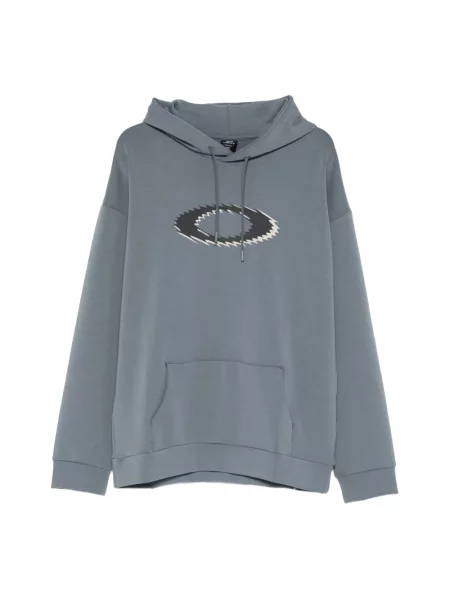 Bluza z kapturem Oakley niebieska