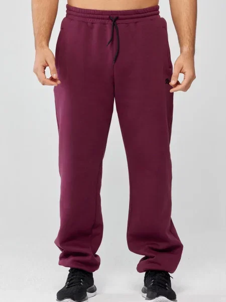 Spodnie dresowe oversize Rough Radical Track Joggers czerwone