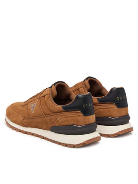 Sneakersy Guess FMFREX hnedá