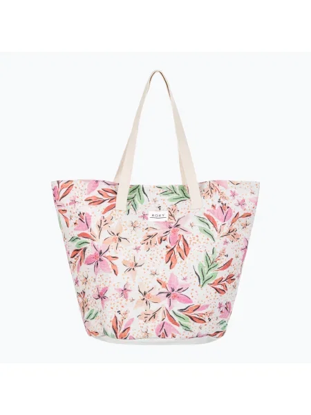 Dámska taška ROXY Orange Slice white happy tropical swim biela