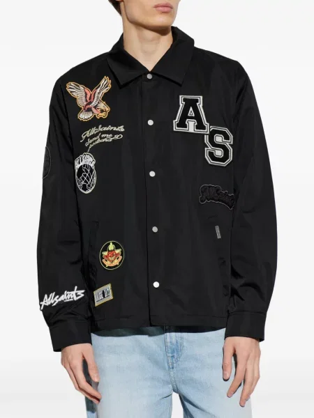 Geacă Allsaints negru