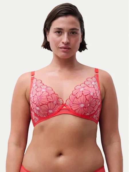 Chantelle Melltartó alsó huzallal Lush Koral
