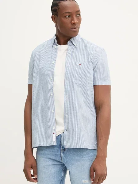 Srajca Tommy Jeans modra