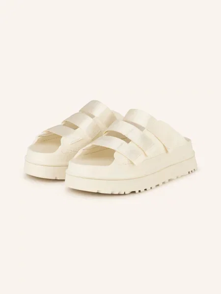Ugg Klapki Na Platformie Goldenglow weiss