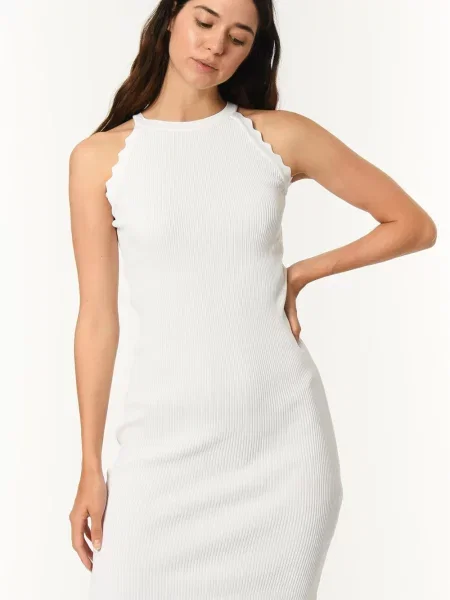 Rochie Dewberry alb