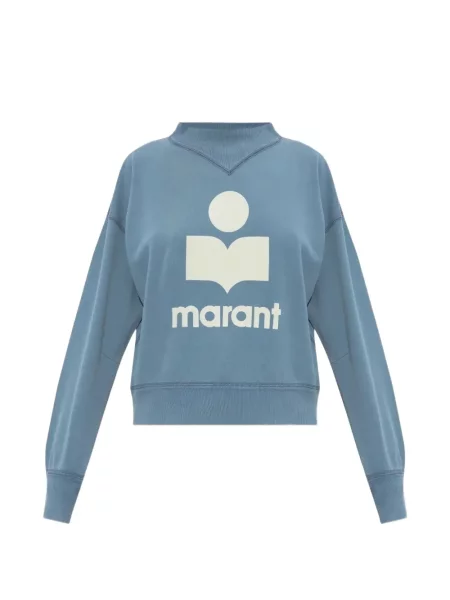 Hanorac Isabel Marant cu imagine albastru