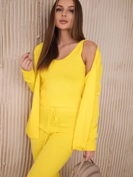 Sweter Kesi żółty