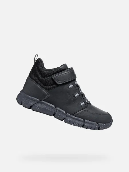 Black boys ankle boots Geox Flexyper B Abx Boys čierna