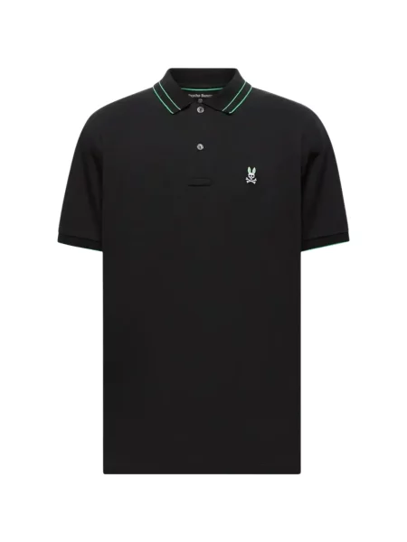 Koszulka polo Psycho Bunny czarna
