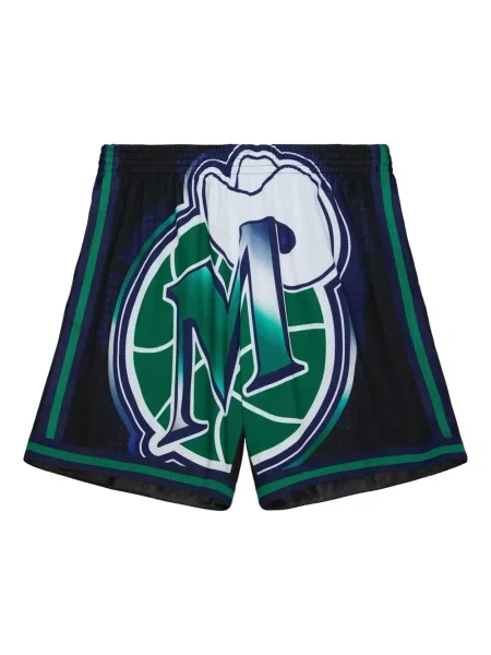 Pantaloni scurți Mitchell & Ness negru
