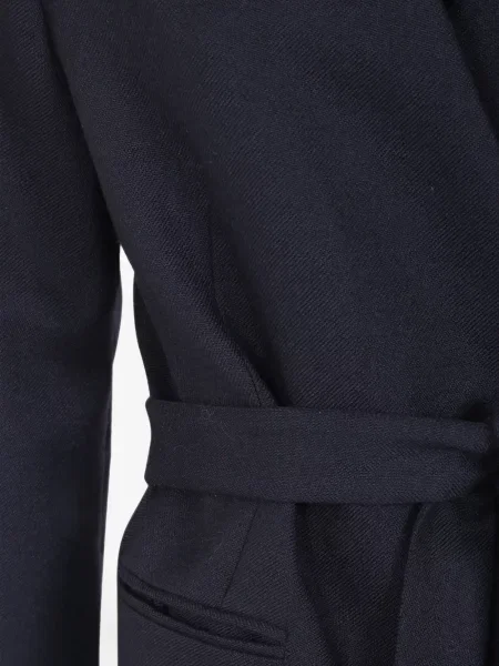 Cu centură sacou By Malene Birger albastru