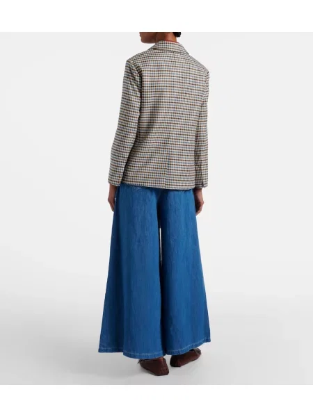 Blugi cu picior larg 's Max Mara albastru