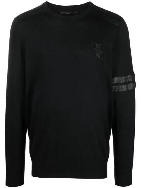 Pulover Billionaire tricotate negru