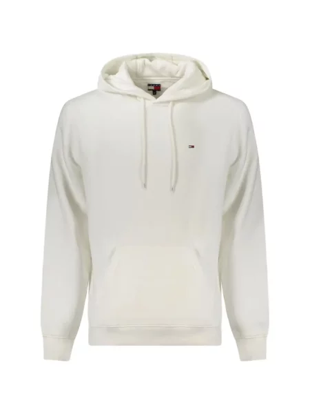 Hanorac cu glugă Tommy Hilfiger cu autograf cu cordon