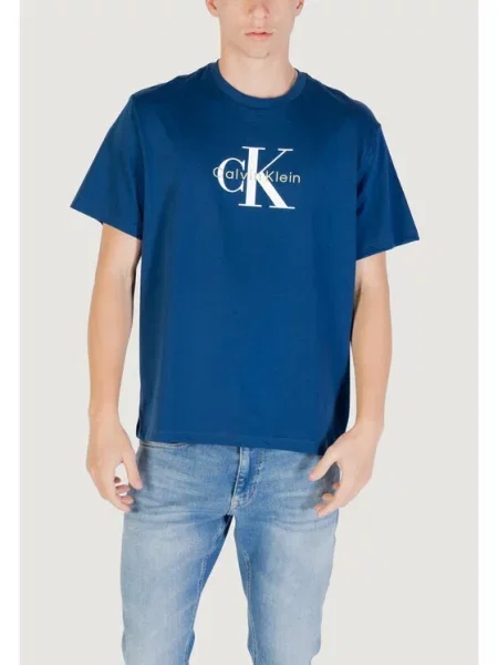 Tričko Calvin Klein Jeans modré