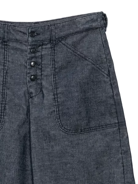 Pantaloni Emporio Armani albastru