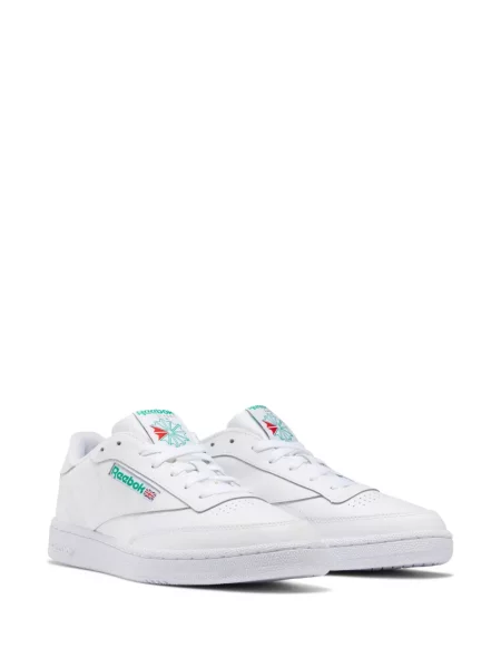 Маратонки Reebok Club C 85 с връзки с дантела бяло