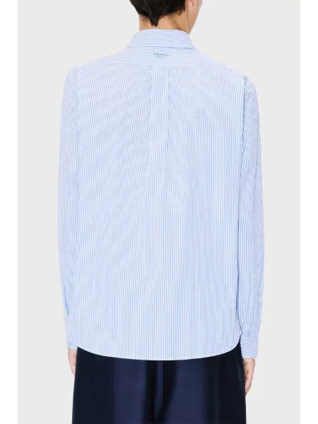 Рубашка Kenzo голубая
