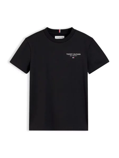 Tommy Hilfiger tričko detské čierna