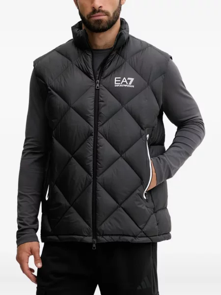 Vestă Ea7 Emporio Armani negru