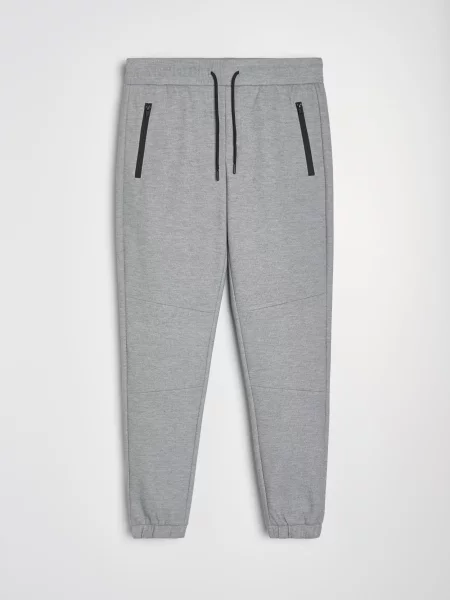 Спортивні штани джогери сірий