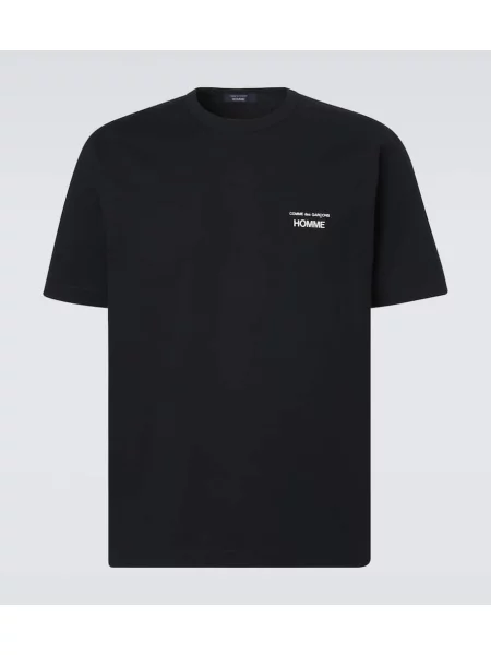Tricou Comme Des Garçons Homme din jerseu negru