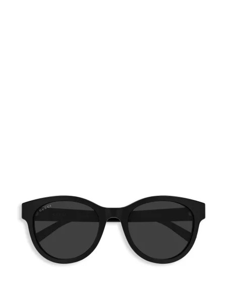 Okrugle sunčane naočale Gucci Eyewear crna