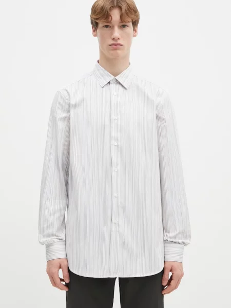 Paul Smith cămașă din bărbați cu guler clasic regular fit alb