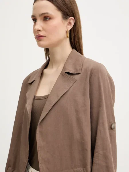 Піджак з домішкою льону Marella MLMPALCHI