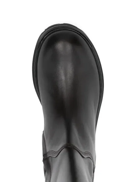 Cizme Patrizia Pepe din piele negru