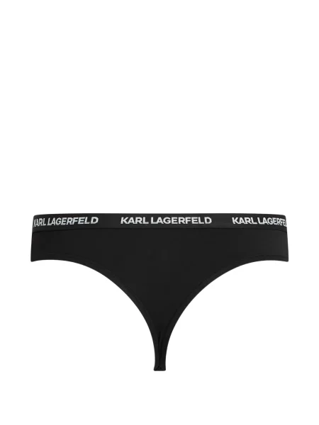 Stringai Karl Lagerfeld su autografu juoda